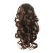 Onedor 12 Synthetic Fiber Natural Textured Curly Ponytail Clip In/On Hair Extension Hairpiece (10 - Medium Golden Brown) 10-Medium Golden Brown