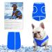 Dog Cooling Vest Harness, Dog Cooling Coat, Swamp Cooler Evaporative, for Dogs Ice Silk, Breathable Dog Cooling Shirt for Hot Weather Summer, Comfortable, Absorb Water, Pet Anxiety Relief (S)