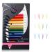 DIY Colored Lash Extensions 12 Colors Easy Fan 0.05mm D+ Curl 15mm Rainbow Eyelash Pink Red Yellow White Green Blue Purple Faux Mink Volume Eyelashes for Home and Salon Use Beauty7