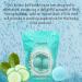 Vitabath Bath Fizzies with Epsom Salt - Cucumber & White Tea Aromatherapy for Body & Mind - 6 Count - Buy Online on GoSupps.com