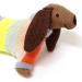 Meri Meri Sausage Dog Baby Rattle - Adorable newborn toy for sensory development - Buy Online on GoSupps.com