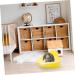 HANABASS Box Rabbit Toilet Hamster Litter Guinea Pig Toilet Potty Train Rabbit Hamster Sand Litter Plastic 25X19X10CM Yellow - Buy Online on GoSupps.com