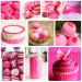 Premium Sugar-Free Pink Food Coloring - 160ml Liquid Concentrate for Cakes Baking Cookies Macarons & DIY Projects - Ideal for Easter Eggs & Drinks - Buy Online on GoSupps.com