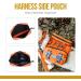 Oneigris Large Feed Bag for Dogs - 2 Pack Reflective Training Bags for Tactical Harness & Walking Orange - Buy Online on GoSupps.com