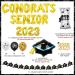 High School Graduation Decorations 2023 Senior School Graduate Party Decorations with Senior 2023 Cake Topper 1st - 12th Grade Photo Banner for Class of 2023 Graduation Decor - Buy Online on GoSupps.com