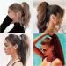 Pack of 3 Voluminous Ponytail Hair Ties - Easy & Quick Style International Shipping Available - Buy Online on GoSupps.com