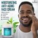 Organic Men's Anti-Aging Face Moisturizer for Sensitive Skin - Hydrating Collagen Cream - Buy Online on GoSupps.com