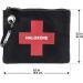 WILKEN Canvas Bag for Naloxone Nasal Spray and Opioid Overdose Kits | Holds 2 Sprays & Accessories | Black (1 Unit) - Buy Online on GoSupps.com