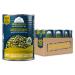 Cullen's Foods Canned Organic Green Lentils. 100% Canadian Grown & Processed. Preservative Free Non GMO No Salt. Source of Plant Based Protein & Fiber. Ideal Vegetarian & Vegan Food. Bulk Canned Food Case Pack. 540 ml Cans. (Pack of 12)