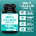 Multi Collagen Pills for Women & Men (120 Capsules) Type I II III V and X - Pure Hydrolyzed Collagen Peptides Supplement - Hair Skin Nails & Joint Support - 3rd Party Tested Non GMO & USA Made - Buy Online on GoSupps.com