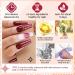 Glamonade Nail Polish Set - 15 Cool Colors | 10-Free Non Toxic Formula | 0.24 oz Bottles | Rounded Brush Design | Ideal for Beginners - Buy Online on GoSupps.com