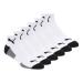 PUMA Men's 6 Pack Quarter Crew Socks 10-13 White/Black