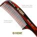 Kent Brushes Handmade Combs Range Medium Rake Comb for Women Brown Medium (Pack of 1) - Buy Online on GoSupps.com