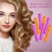 36-Piece Cold Wave Hair Perm Rods & Curlers Set with Rat Tail Comb - 0.75 & 0.87 - Purple & Orange - Buy Online on GoSupps.com