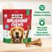 Milk-Bone Brushing Chews Dental Treats for Large Dogs Daily Oral Care 90 Treats (Pack of 5) 90 Treats (Pack of 5) Large Dog - Buy Online on GoSupps.com