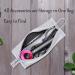 BUBM Travel Case for Dyson Airwrap - Portable Waterproof Storage Bag for Dyson Hair Styling Tools - Silver - Buy Online on GoSupps.com