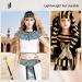 2 Pack Cobra Cane Costume Walking Cane Gold Snake Walking Stick Egyptian Cobra Staff Scepter - Buy Online on GoSupps.com