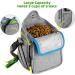 Odoland Dog Treat Pouch Bag Set - Dog Walking Bag with Water Bottle, Poop Bag Holder & Treat Bag - Pet Training Grey - Buy Online on GoSupps.com
