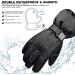 ThxToms Kids Winter Gloves - Waterproof Ski Snow Gloves for Boys and Girls - Black Large (11-14 Years) - Buy Online on GoSupps.com