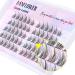 Manga Lashes Cluster Mixed Length | Natural Look Anime Eyelashes Extension | DIY Individual Hybrid Asian Lashes Pack - 10mm-14mm by Lanflower - Buy Online on GoSupps.com