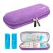 Youshares insulin cooling bag for diabetes travel bag for insulin pen insulin syringes insulin and other diabetic accessories diabetics pocket with cooling packs for insulin (violet)
