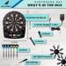 Electronic Soft Tip Dart Board Set | LCD Display | 6 Darts & 50 Soft Tips Included - Buy Online on GoSupps.com