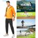 NORTHYARD Men's Lightweight Running Joggers - Quick Dry Sweatpants with Zip Pockets, Tapered Fit - Black, Large - Buy Online on GoSupps.com