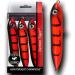 Catfish Rattling Line Float Lure 4 inch (3-Pack Demon Tiger) - Santee Rig Fishing Essential - Buy Online on GoSupps.com