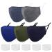Breathable Face Mask with Nose Wire & Adjustable Ear Loops, 5 Pcs Reusable 3-Ply (Fashion Style)