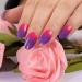 Nail Sticker Nail Strips Easy To Use Shiny Avantgarde Design for Home for Salons - Buy Online on GoSupps.com