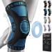 NEENCA Knee Brace Knee Compression Sleeve Support for Men Women with Patella Gel Pads & Side Stabilizers Medical Grade Knee Pads for Running Meniscus Tear ACL Arthritis Joint Pain Relief XXL Blue