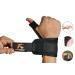 Thumb Support Brace Stabilizer Splint - Pain Relief for BlackBerry Trigger Finger Arthritis and More | Lightweight & Breathable | One Size (Right & Left - Buy Online on GoSupps.com