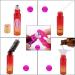 Inice 24 10ml Thick Glass Roller Bottles with Stainless Steel Ball for Essential Oils - Gradient Color (Includes 3 Droppers, 1 Funnel, 1 Extra Roller Ball, 1 Bottle Opener, 1 Brush, 24 Labels) - Buy Online on GoSupps.com