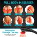 Handheld Back Massager with Heat - Cordless Electric Percussion Full Body Massager - Buy Online on GoSupps.com