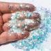 Hemo White Opal Glitter - 100g Chunky Sequins for Crafts Resin Face Nail Body Art & Slime - Perfect for Festivals & Parties - Buy Online on GoSupps.com