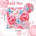 Buy 6Pcs Elegant Flower Design Microfiber Cleaning Cloths | Soft 6.3x6.3 Inches Eyeglasses Camera Lens & Phone Screen Wipes - International Shipping Available - Buy Online on GoSupps.com