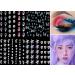 Face Jewels Gems Stick for Women Face Eye Body Pearls Crystals Rhinestones Jewels Butterflies Moon Face Gems Jewels Diamonds Rhinestone Stickers Face Eye Euphoria Makeup Temporary Tattoos