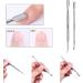 Kare & Kind Stainless Steel Cuticle Nipper and Pushers Set - Trimmer and 2 Pushers for DIY Manicure Pedicure - Home Nail Salon Essentials - Buy Online on GoSupps.com