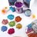 Ceya Black Holographic Chunky Glitter Powder 4.2oz - Nail Art, Hair, Epoxy Resin, Tumblers, Slime, Painting & Festival Decor - Buy Online on GoSupps.com