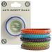 The Mosquito Company Anti Insect Bands 5 Leather Adjustable Bracelets Superior Strength UK Made Formulation 250 Hrs of Natural Protection Deet Free
