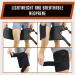 Thigh Brace Compression Sleeve - Support for Quadriceps Hamstrings & Sciatica Pain | Breathable Neoprene Non-Slip One Size (Up to 27") - Ideal for Workouts & Sports Recovery - Buy Online on GoSupps.com