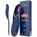 New 2024 Orthotic Work Insoles - Work Boot Insoles for Standing All Day - Anti Fatigue Medium Arch Support Shoe Insoles Men Women Insert for Plantar Fasciitis Flat Feet Leg Feet Pain Relief Size M Blue M (Men 9-10.5/Women 10-11.5)