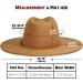 FLUFFY SENSE Big Wide Brim Fedora Hat for Women - Nashville Western Outfits - Buy Online on GoSupps.com