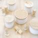 Skeem Print Block Dune Sage Scented Candle - All Natural Soy Wax Aromatherapy with Moss Sage & Beach Pine - International Shipping Available - Buy Online on GoSupps.com