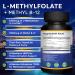 aSquared Nutrition L Methylfolate Plus Methyl B12 - Methylated Folate Supplement for Women & Men - 5-MTHF (Active Vitamin B9) 1000 mcg & B-12 1mg - B Complex - 60 Capsules - Buy Online on GoSupps.com