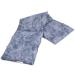 Grape seed pillow 75x20cm large 8-chamber. used-look grey-blue. Heat pad grain pillow grape seeds