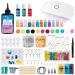 JDiction New UV Resin Kit with Light  Crystal Clear Hard Resin Sunlight Curing UV Resin Beginner Kit for Jewelry  Doming  Coating  and Casting  DIY Craft New Style