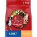 ONE Chicken/Rice Croquettes for Medium/Maxi Adult Dogs >10kg - 2.5kg Bag