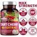 Premium Tart Cherry Extract Capsules 3000mg - 200 Veg Caps, Powerful Antioxidant for Joint Health, Uric Acid Cleanse - Non-GMO & Gluten Free - Buy Online on GoSupps.com