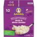 ANNIE'S - VALUE PACK SIZE - MACARONI AND CHEESE Shells and White Cheddar Pack of 10 1.7 Kilogram Box No Artificial Flavours or Synthetic Colours Contains Real Cheese and Milk Ingredients Noodle - Buy Online on GoSupps.com